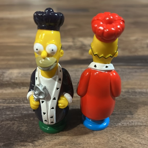 Vintage 1991 The Simpsons 3-D Chess 32 Pieces ONLY - Picture 9 of 13